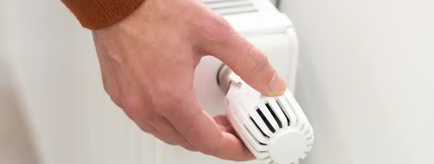 Temperaturregelung des Heizkörpers
